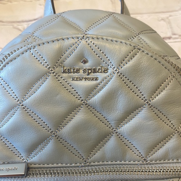 NWOT Kate Spade Pale Blue Mini Backpack - Picture 2 of 7